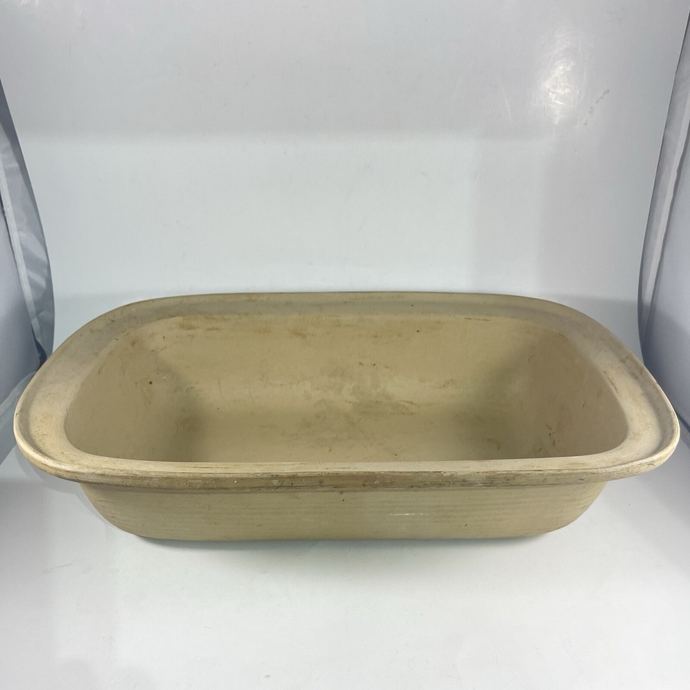 The Pampered Chef Family Heritage Collection Large Roasting Pan 17 x 11 x 4 USA - Picture 2 of 12